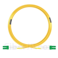 15m LC/APC-LC/APC デュプレックス シングルモード 光パッチケーブル（3.0mm PVC/OFNR 9/125)の画像