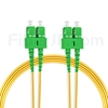 7m SC/APC-SC/APC デュプレックス シングルモード 光パッチケーブル（3.0mm PVC/OFNR 9/125)の画像