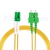 30m LC/APC-SC/APC デュプレックス シングルモード 光パッチケーブル（3.0mm PVC/OFNR 9/125)の画像