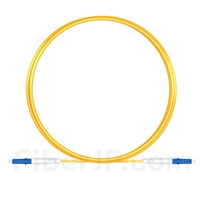 2m LC/UPC-LC/UPC シンプレックス シングルモード 光パッチケーブル（2.0mm PVC/OFNR OS2）