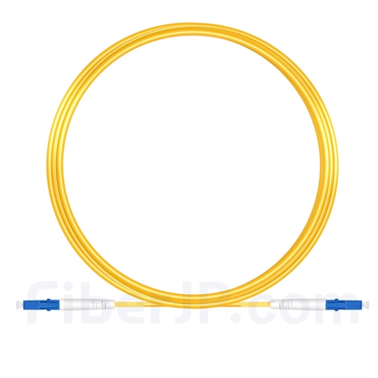 7m LC/UPC-LC/UPC シンプレックス シングルモード 光パッチケーブル（2.0mm PVC/OFNR OS2）の画像