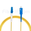 7m LC/UPC-SC/UPC シンプレックス シングルモード 光パッチケーブル（2.0mm PVC/OFNR OS2）の画像