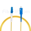 5m LC/UPC-SC/UPC シンプレックス シングルモード 光パッチケーブル（2.0mm PVC/OFNR OS2）の画像