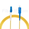 15m LC/UPC-SC/UPC シンプレックス シングルモード 光パッチケーブル（2.0mm PVC/OFNR OS2）の画像
