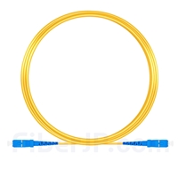 10m SC/UPC-SC/UPC シンプレックス シングルモード 光パッチケーブル（2.0mm PVC/OFNR OS2）