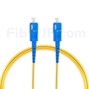 5m SC/UPC-SC/UPC シンプレックス シングルモード 光パッチケーブル（2.0mm PVC/OFNR OS2）の画像