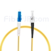 2m LC/UPC-ST/UPC シンプレックス シングルモード 光パッチケーブル（2.0mm PVC/OFNR OS2）の画像