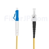 2m LC/UPC-ST/UPC シンプレックス シングルモード 光パッチケーブル（2.0mm PVC/OFNR OS2）の画像