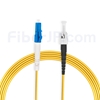 20m LC/UPC-ST/UPC シンプレックス シングルモード 光パッチケーブル（2.0mm PVC/OFNR OS2）の画像