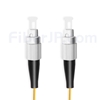 1m FC/UPC-FC/UPC シンプレックス シングルモード 光パッチケーブル（2.0mm PVC/OFNR 9/125）の画像