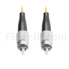 1m FC/UPC-FC/UPC シンプレックス シングルモード 光パッチケーブル（2.0mm PVC/OFNR 9/125）の画像