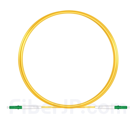 2m LC/APC-LC/APC シンプレックス シングルモード 光パッチケーブル（2.0mm PVC/OFNR OS2）の画像