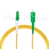7m LC/APC-SC/APC シンプレックス シングルモード 光パッチケーブル（2.0mm PVC/OFNR OS2）の画像