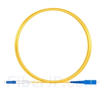 2m LC/UPC-SC/UPC シンプレックス シングルモード 光パッチケーブル（2.0mm LSZH OS2）の画像