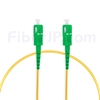 1m SC/APC-SC/APC シンプレックス シングルモード 光パッチケーブル（2.0mm LSZH OS2）の画像