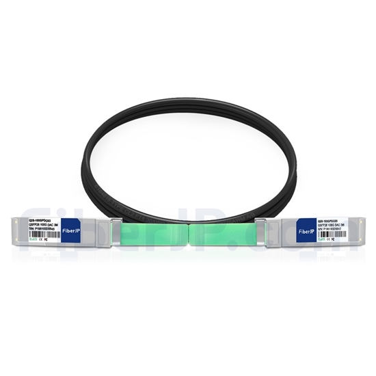3m Brocade 100G-Q28-Q28-C-0301対応互換 100G QSFP28パッシブダイレクトアタッチ銅製Twinaxケーブル（DAC）の画像