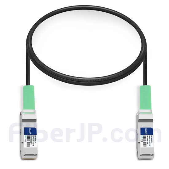 1m Cisco QSFP-100G-CU1M対応互換 100G QSFP28パッシブダイレクトアタッチ銅製Twinaxケーブル（DAC）の画像