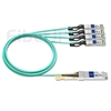 10m Brocade 100G-Q28-S28-AOC-1001対応互換 100G QSFP28/4x25G SFP28ブレイクアウトアクティブオプティカルケーブル（AOC）の画像