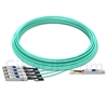 25m Cisco QSFP-4SFP25G-AOC25M対応互換 100G QSFP28/4x25G SFP28ブレイクアウトアクティブオプティカルケーブル（AOC）の画像