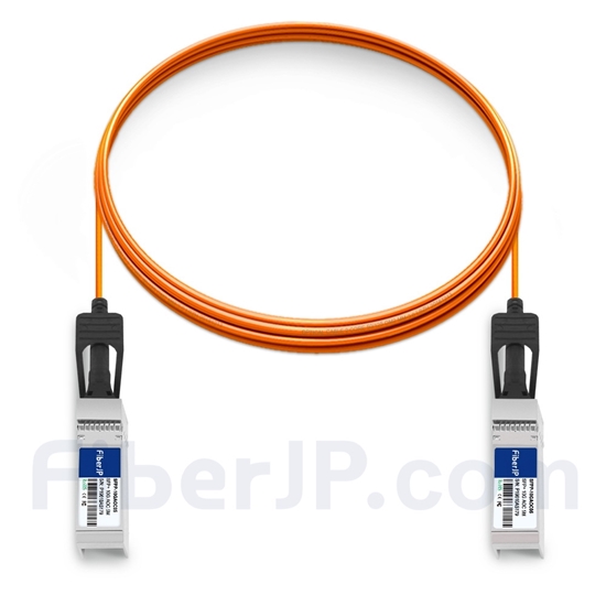5m Avago AFBR-2CAR05Z対応互換 10G SFP+アクティブオプティカルケーブル（AOC）の画像