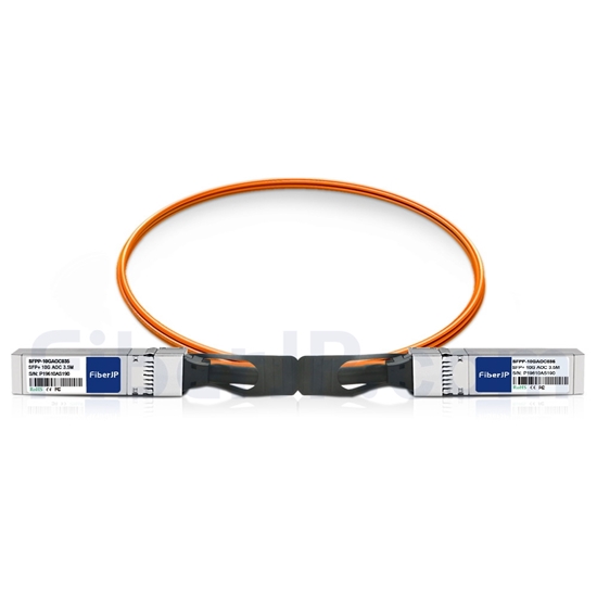 3.5m Avago AFBR-2CAR035Z対応互換 10G SFP+アクティブオプティカルケーブル（AOC）の画像