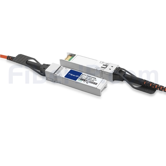 3.5m Avago AFBR-2CAR035Z対応互換 10G SFP+アクティブオプティカルケーブル（AOC）の画像
