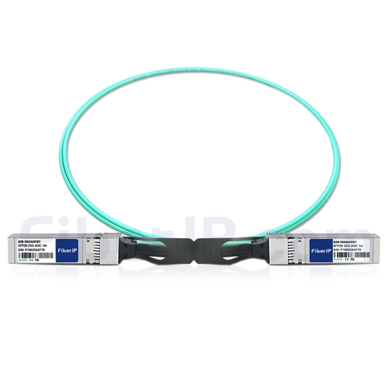 1m Dell (DE) CBL-25GSFP28-AOC-1M対応互換 25G SFP28アクティブオプティカルケーブル（AOC）の画像