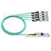 10m Cisco QSFP-4X10G-AOC10M対応互換 40G QSFP+/4x10G SFP+ブレイクアウトアクティブオプティカルケーブル（AOC）の画像