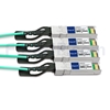 10m Cisco QSFP-4X10G-AOC10M対応互換 40G QSFP+/4x10G SFP+ブレイクアウトアクティブオプティカルケーブル（AOC）の画像