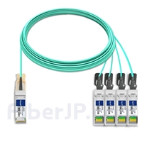 20m Cisco QSFP-4X10G-AOC20M対応互換 40G QSFP+/4x10G SFP+ブレイクアウトアクティブオプティカルケーブル（AOC）