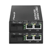 2x 10/100 / 1000Base-T RJ45 ~ 1x 1000Base-X SFP Rainure SC　アンマネージド型ギガビットイーサネットメディアコンバーター、シングルファイバー、1310nm / 1550nm、20kmの画像
