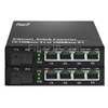 4x 10/100 / 1000Base-T RJ45 ~ 1x 1000Base-X SFP Rainure SC　アンマネージド型ギガビットイーサネットメディアコンバーター、シングルファイバー、1310nm / 1550nm、20kmの画像