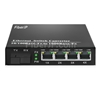 4x 10/100 / 1000Base-T RJ45 ~ 1x 1000Base-X SFP Rainure SC　アンマネージド型ギガビットイーサネットメディアコンバーター、シングルファイバー、1310nm / 1550nm、20kmの画像
