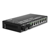 8x 10/100 / 1000Base-T RJ45 ~ 2x 1000Base-X SFP Rainure SC　アンマネージド型ギガビットイーサネットメディアコンバーター、シングルファイバー、1310nm / 1550nm、20kmの画像
