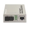 1x 10/100Base-T RJ45 vers 1x 100Base-X SFP Rainure SC アンマネージド型ギガビットイーサネットメディアコンバーター、シングルファイバー、1310nm/1550nm,20kmの画像