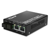 2x 10/100Base-T RJ45 vers 1x 100Base-X SFP Rainure SC アンマネージド型ギガビットイーサネットメディアコンバーター、シングルファイバー、1310nm/1550nm,20kmの画像