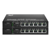 6x 10/100Base-T RJ45 vers 1x 100Base-X SFP Rainure SC アンマネージド型ギガビットイーサネットメディアコンバーター、シングルファイバー、1310nm/1550nm,20kmの画像