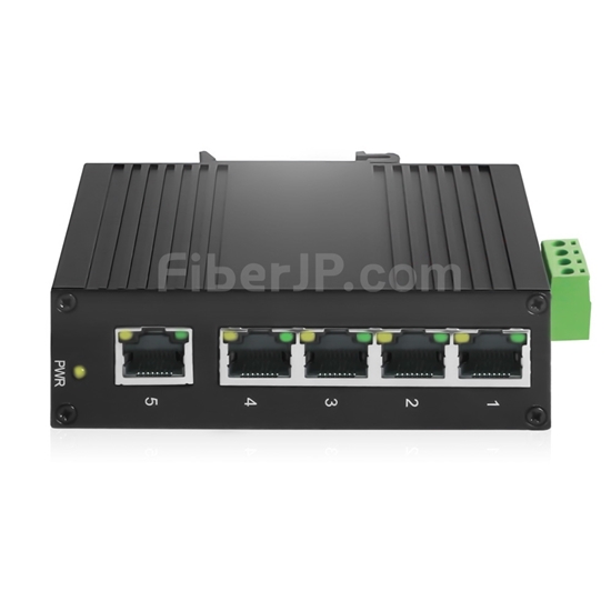 工業級5x 10/100Base-T RJ45スイッチの画像