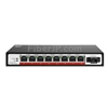 8x 10/100Base-T RJ45 ~ 1x 100Base-X SFP インターフェース SCアンマネージドPoEスイッチ,シングルファイバー, 1310nm/1550nm 20kmの画像