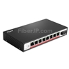 8x 10/100/1000Base-T RJ45 ~ 1x 1000Base-X SFP インターフェース SCアンマネージドPoEスイッチ,シングルファイバー,1310nm/1550nm 20kmの画像