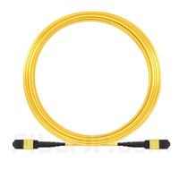 15m MTP-MTPパッチコード メス 12芯 プレナム(OFNP) OS2 9/125 シングルモード（タイプA、エリート、黄色)