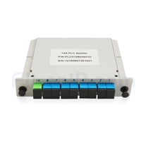 1x8ブレードモジュールファイバースプリッター、SC / UPC、シングルモード