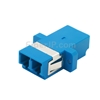 LC/UPC-LC/UPC デュプレックス シングルモード SC型 プラスチック製光ファイバアダプター/嵌合スリーブ（フランジ付き）の画像