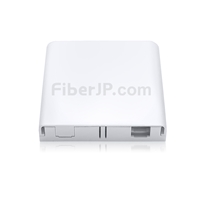 2ポート SC シンプレックスFTTH 光ファイバウォールプレートウトレット（SM/MM、アンロード）