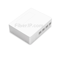4ポート FTB-104B-S ウォールマウント光成端箱（ピグテールとアダプタなしの分配ボックス）