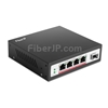 4x 10/100Base-T RJ45 ~ 1x 100Base-X SFP アンマネージドPoEスイッチの画像