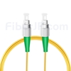 5M（16ft）1550nm FC/APC 低速軸 シングルモード シンプレックス 偏波保持 光パッチケーブル(3.0mm PVC-3.0mm/OFNR)の画像