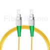 10M（33ft）1550nm FC/APC 低速軸 シングルモード シンプレックス 偏波保持 光パッチケーブル(3.0mm PVC-3.0mm/OFNR)の画像