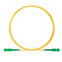 1M（3ft）1550nm SC/APC 低速軸 シングルモード シンプレックス 偏波保持 光パッチケーブル(3.0mm PVC-3.0mm/OFNR)