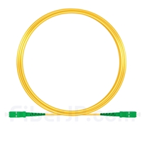 10M（33ft）1550nm SC/APC 低速軸 シングルモード シンプレックス 偏波保持 光パッチケーブル(3.0mm PVC-3.0mm/OFNR)